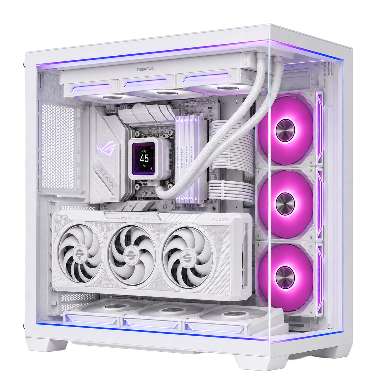 PC Gaming SINNER Minimal Gamers — vista prodotto trasparente