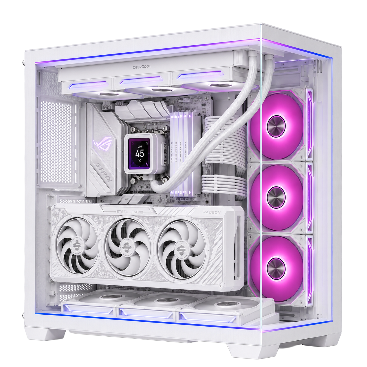 PC Gaming SINNER Minimal Gamers — vista prodotto trasparente