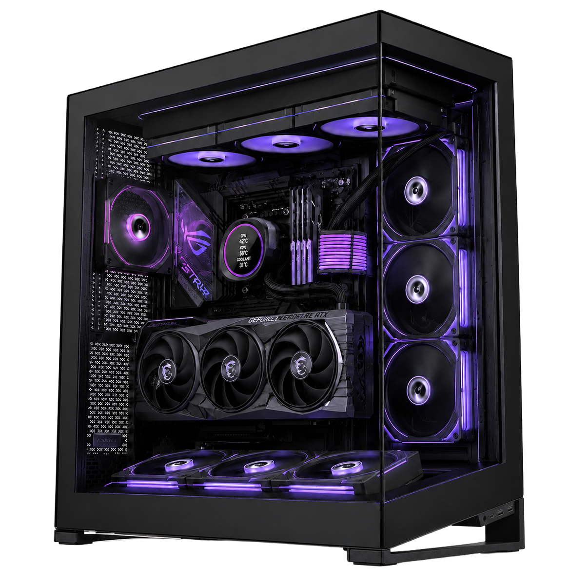 PC Gaming TITAN Minimal Gamers — vista prodotto trasparente
