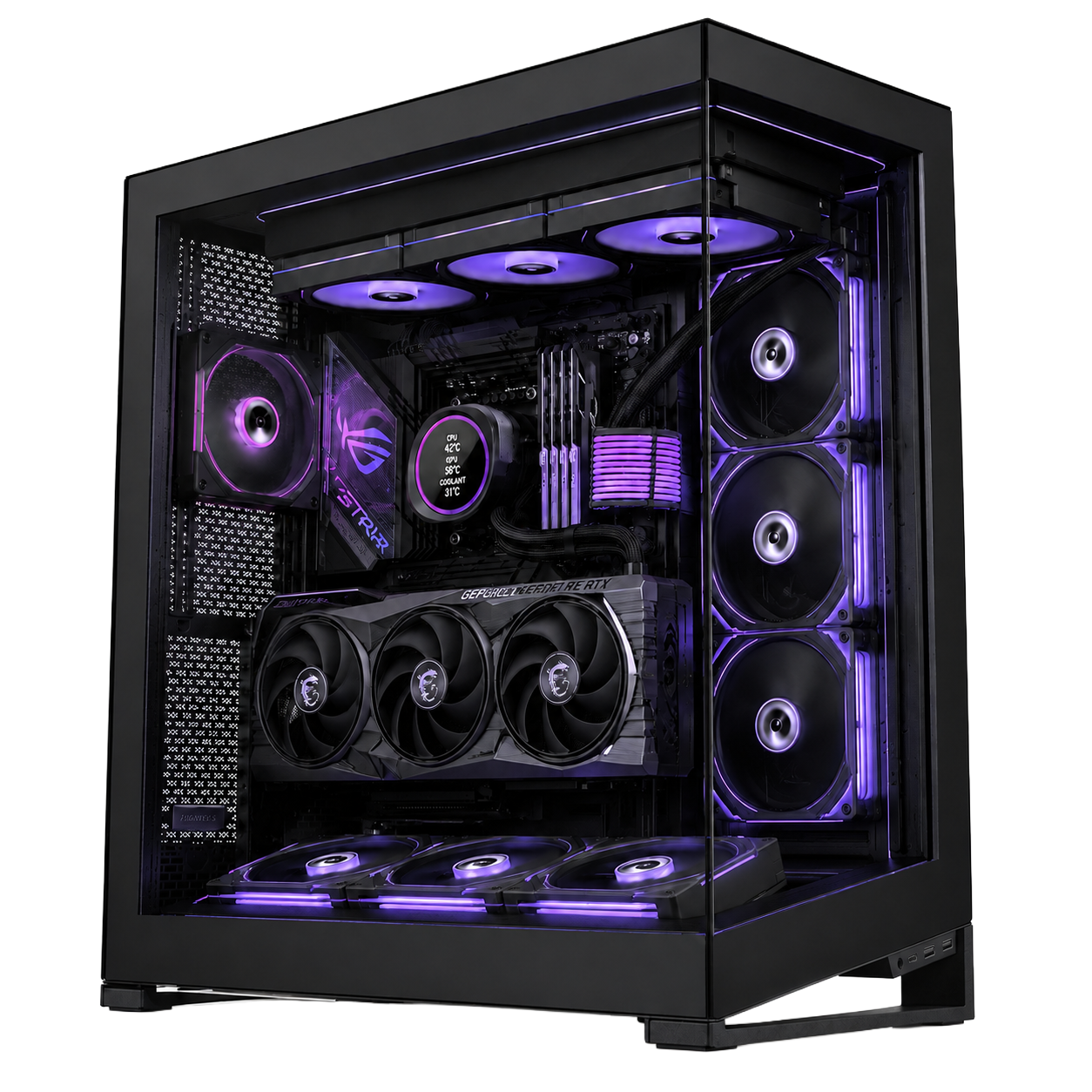 PC Gaming TITAN Minimal Gamers — vista prodotto trasparente