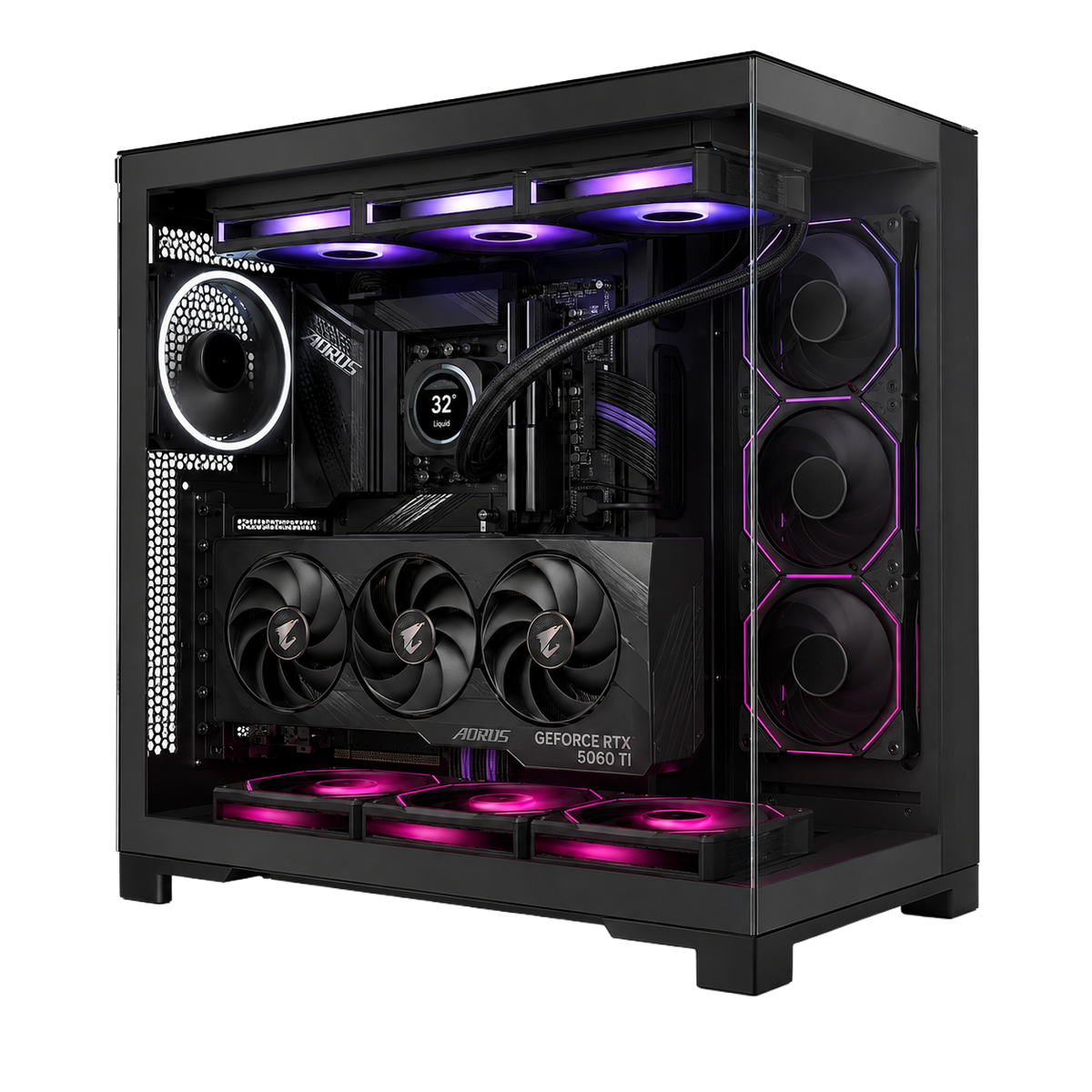 <tc>PC GAMING</tc> VANGUARD - RYZEN 5 9600X 4,7GHz + <tc>RTX</tc> 5060Ti 16GB GDDR7 + 16GB <tc>RAM</tc> DDR5 6000MHz CL30+ SSD M2 1TB