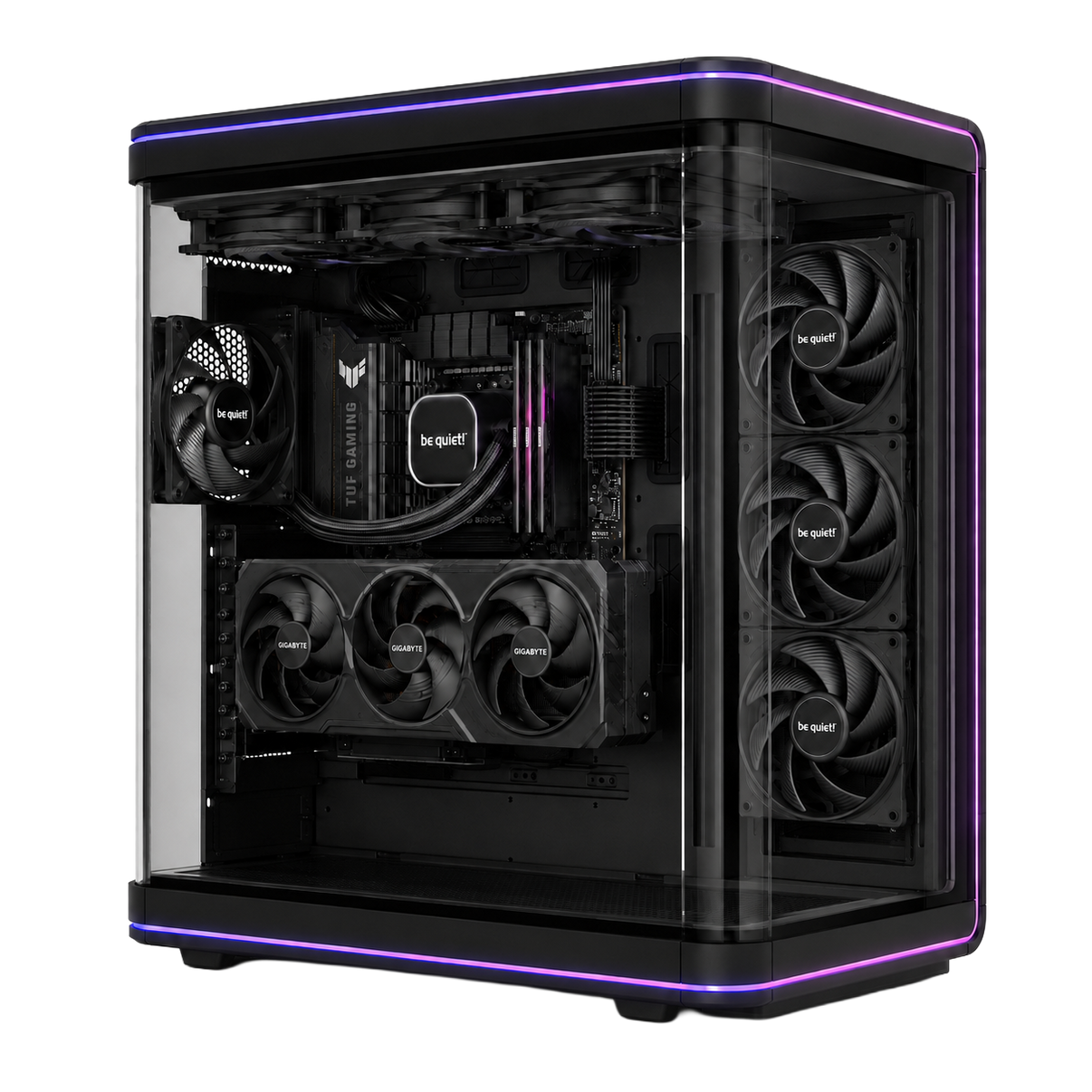 PC Gaming VORTEX Minimal Gamers — vista prodotto trasparente