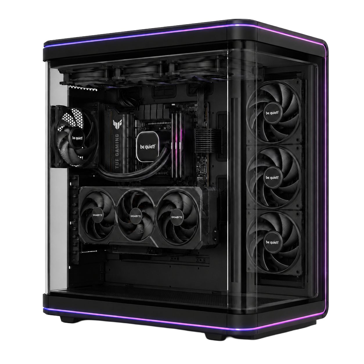 PC Gaming VORTEX Minimal Gamers — vista prodotto trasparente