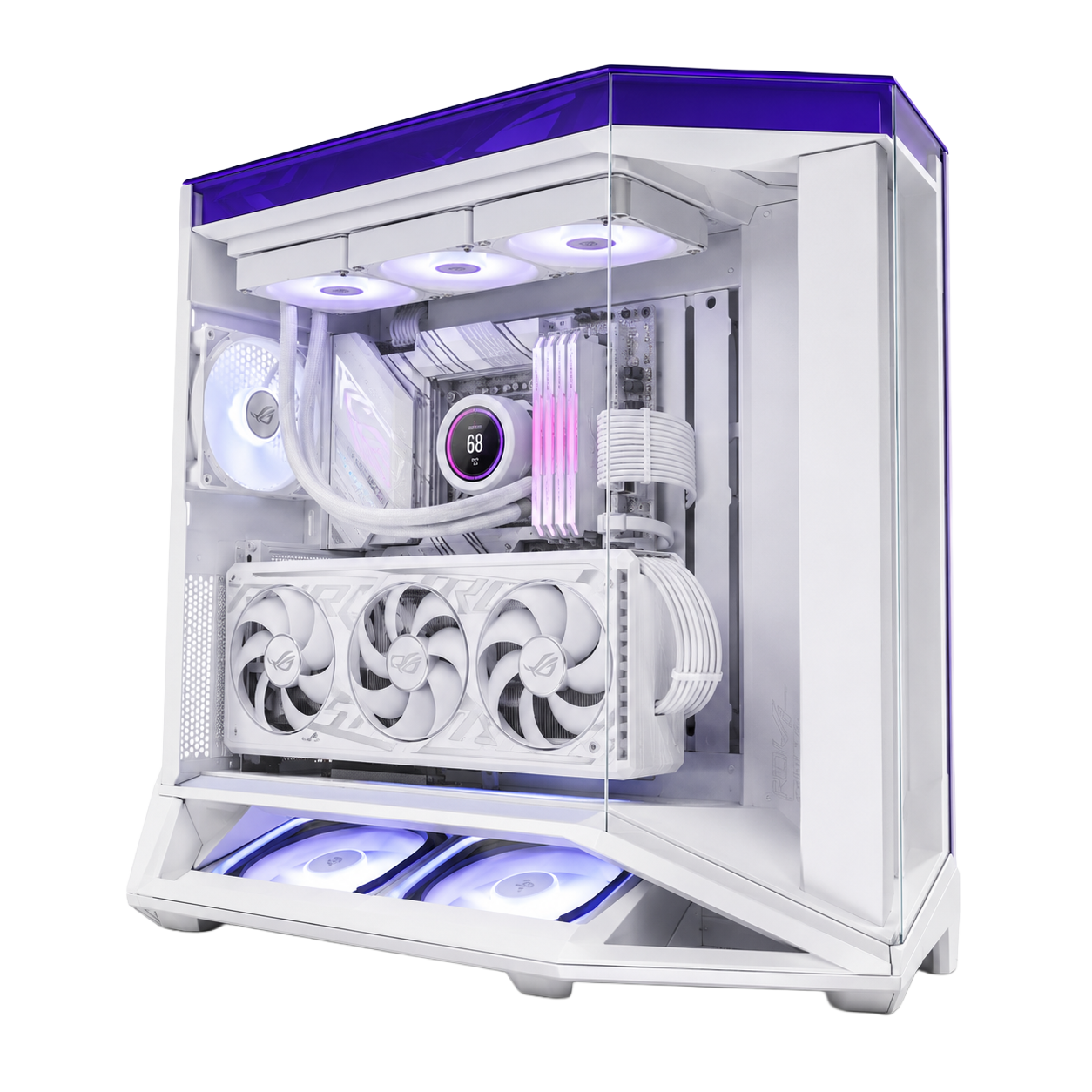 PC Gaming ZEUS Minimal Gamers — vista prodotto trasparente