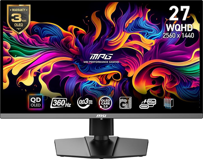 MSI MPG 271QRX - Monitor gaming QD-OLED