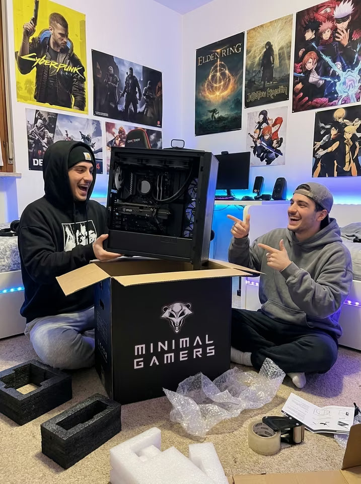 Unboxing Minimal Gamers di teo.andlollo